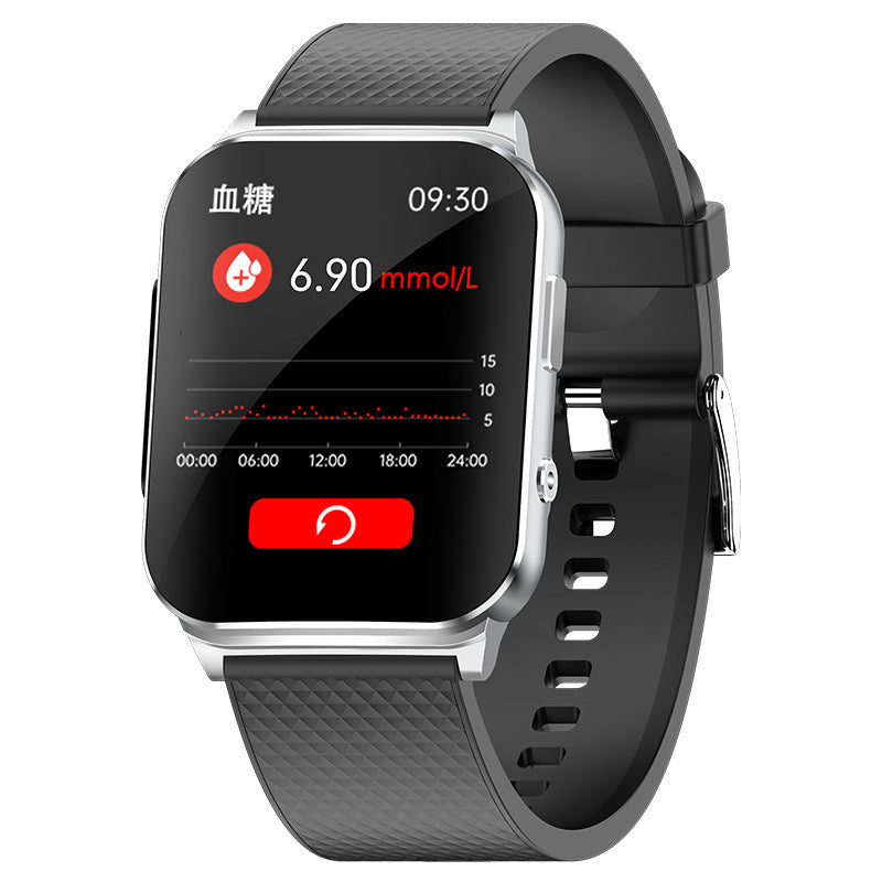 Smartwatch Real-time Dynamic ECG Blood Pressure Body Temperature